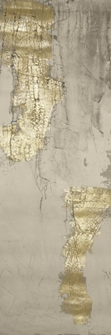 Printed Gilded Neutral Ravine VI