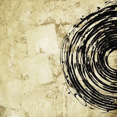 Printed Gold Eclipse I