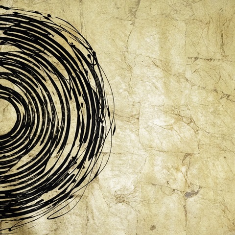 Printed Gold Eclipse II