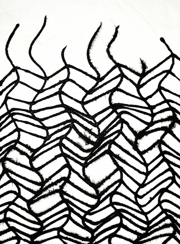 Printed Linear Effervescence II