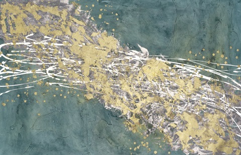 Printed Mistral VI in Sea Green