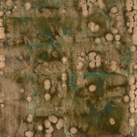 Printed Oxidized Copper Leaf