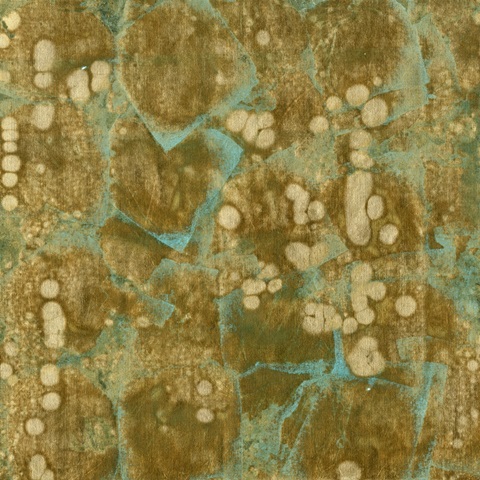 Printed Oxidized Gold Leaf