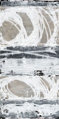 Printed White Washed Abstract II