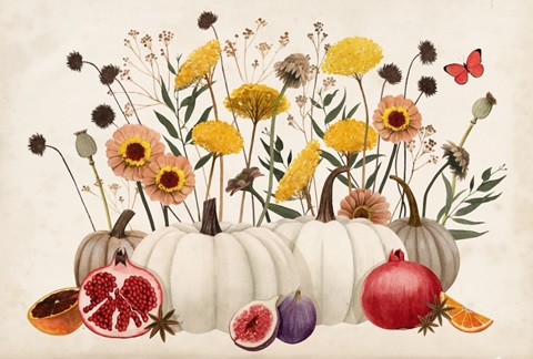 Fall Botanicals Collection A