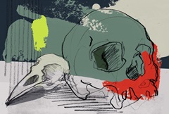 Mod Skull Collage Collection A