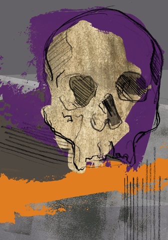 Mod Skull Collage Collection B