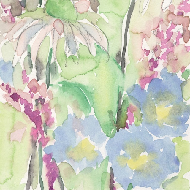 Watercolor Floral Accent II