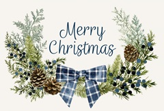 Juniper Wreath Collection A