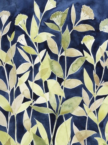 Indigo Blooming Night II