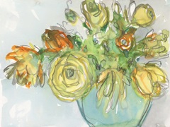 Spring Floral Accent I