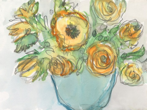 Spring Floral Accent II