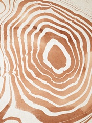 Wood Grain Suminagashi III