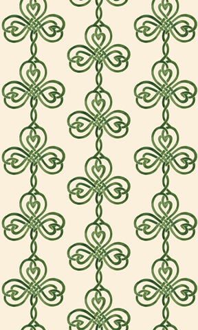 Gilded Shamrock Collection E