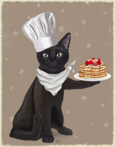 Black Cat Pancakes