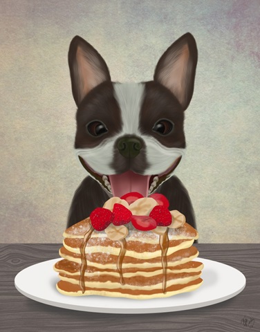Boston Terrier Pancakes