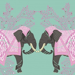 Animalia - Elephant Twins