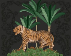 Animalia - Tiger in Palms