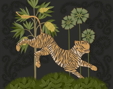 Animalia - Tiger Leaping