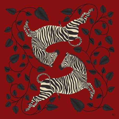 Animalia - Zebra Twins