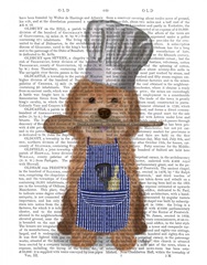 Cockapoo Chef Book Print