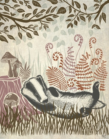 Country Lane Badger 1, Earth