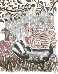 Country Lane Badger 1, Earth