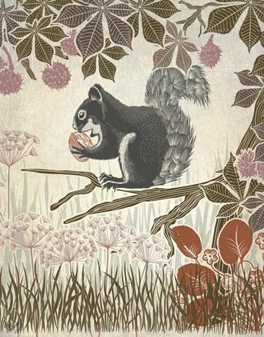 Country Lane Squirrel 1, Earth