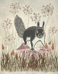 Country Lane Squirrel 3, Earth