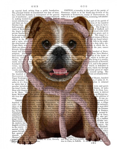 English Bulldog Sausages Book Print