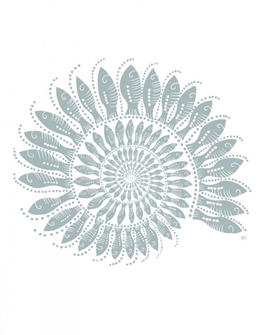 Fishy Nautilus Shell