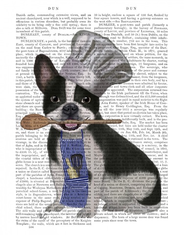 French Bulldog Chef Book Print
