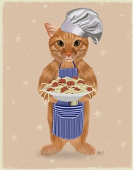 Ginger Cat Pasta Chef