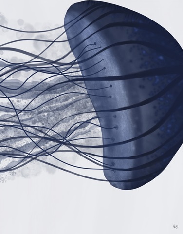 Jellyfish Giant in Blue