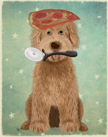 Labradoodle Pizza