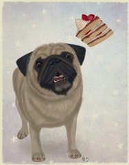Pug Cake Catch