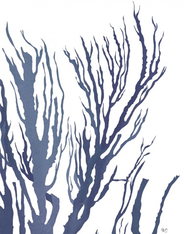 Seaweed 3 Blue Large