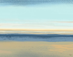 Summer Horizon Landscape