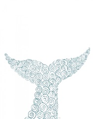 Swirly Whale Tail