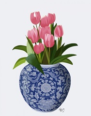 Tulips and Vase