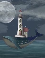 Whale Lighthouse, Night-time