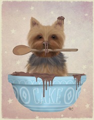 Yorkshire Terrier Cake Bowl