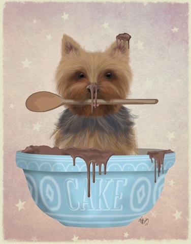 Yorkshire Terrier Cake Bowl