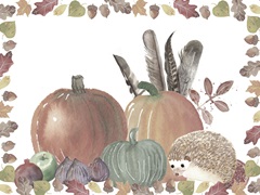 Cute Autumn Forest Collection A