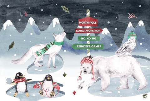 North Pole Friends Collection A
