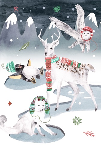 North Pole Friends Collection B