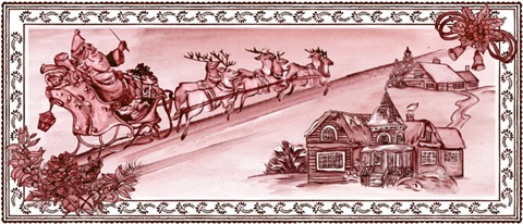 Christmas Wonderland Toile Collection D