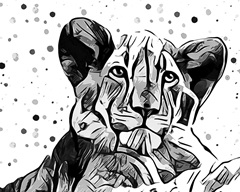 Motley Crew in B+W I