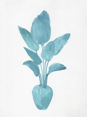 Watercolor House Plant II