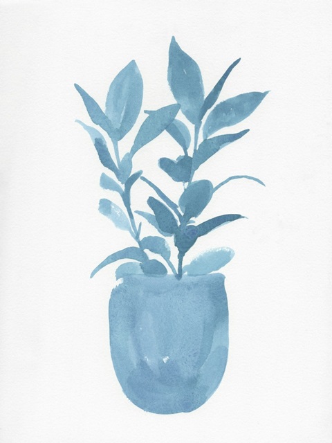 Watercolor House Plant III